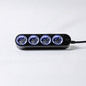 Preview: Shelly Power Strip 4 Gen4 - Smarte Steckdosenleiste 4-fach, Schwarz WLAN, BT, Zigbee, Matter