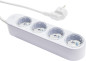 Preview: Shelly Power Strip 4 Gen4 - Smarte Steckdosenleiste 4-fach, Weiß WLAN, BT, Zigbee, Matter