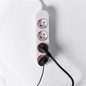 Preview: Shelly Power Strip 4 Gen4 - Smarte Steckdosenleiste 4-fach, Weiß WLAN, BT, Zigbee, Matter