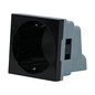 Preview: Shelly Wall Display Stand Socket - Sockel für Tischständer, Wand, Schwarz