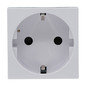 Preview: Shelly Wall Display Stand Socket - Sockel für Tischständer, Wand, Weiß