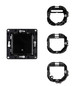 Preview: Shelly Wall Switch 1 - Wandtaster 1-fach Einsatz, Schwarz