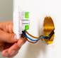 Preview: Shelly Wall Switch 1 - Wandtaster 1-fach Einsatz, Schwarz