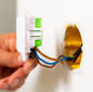 Preview: Shelly Wall Switch 1 - Wandtaster 1-fach Einsatz, Weiß