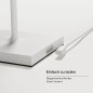 Preview: SIGOR 4547201 Akku-Tischleuchte Nuindie mini 25cm schneeweiß 2,2W FlexMood 2200K/2700K IP54 Ra85 dimmbar
