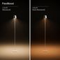Preview: SIGOR Akku-Stehleuchte LED Nuindie 120cm bronzefarben rund 2,2W FlexMood 2200K/2700K IP54 168/197lm Ra8