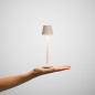 Preview: SIGOR Akku-Tischleuchte LED Nuindie pocket 21cm dünenbeige 1,4W Flex-Mood 2200K/2700K IP54 Ra85 USB-C dimmbar