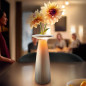 Preview: SIGOR Akku-Tischleuchte LED Nuflair 24cm schneeweiß 2,2W Flex-Mood 2200K/2700K IP54 Ra85 USB-C dimmbar