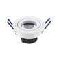 Preview: SIGOR 5W Argent Downlight 340lm 2800-2000K 36° dimmbar LED-Modul Weiss