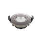 Preview: SIGOR Einbauleuchte Diled 6W 310lm 2700-2100K Downlight Schwarz Chrom 36° dimmbar