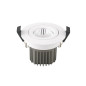 Preview: SIGOR Einbauleuchte Diled 10W 640lm 2700K dimmbar weiß 36° Warmweiss