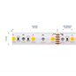 Preview: SIGOR 19,2W/m Farbige LED-Streifen RGB/4000K 5m