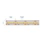 Preview: SIGOR 19,2W/m Pro LED-Streifen 2700K 5m Warmweiss