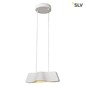 Preview: SLV 1000642 WAVE 25 LED Pendelleuchte weiss 2000K-3000K Dim to Warm