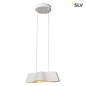 Preview: SLV 1000642 WAVE 25 LED Pendelleuchte weiss 2000K-3000K Dim to Warm