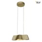 Preview: SLV 1000643 WAVE 25 LED Pendelleuchte messing 2000K-3000K Dim to Warm