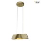 Preview: SLV 1000643 WAVE 25 LED Pendelleuchte messing 2000K-3000K Dim to Warm