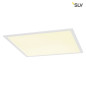 Preview: SLV 1001444 I-VIDUAL PANEL 600x600 LED Deckeneinbauleuchte UGR19 4000K + SLV LED Netzteil