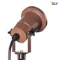 Preview: SLV 1001964 BIG NAUTILUS QPAR51 Outdoor Erdspießleuchte rost farbend IP65 max. 11W