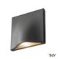 Preview: SLV 1002503 VILUA S WL Outdoor Wandaufbauleuchte anthrazit 3000K IP54 100° 405lm