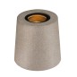 Preview: SLV 1006408 CONCRETO FL, Stehleuchte, Standlampe rund GU10 grau 10W IP65