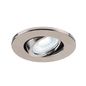Preview: SLV 1007093 Universal Downlight Abdeckung, für Downlight schwenkbar, rund, aluminium