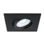 Preview: SLV 1007184 Universal Downlight Abdeckung, für Downlight schwenkbar, eckig, schwarz