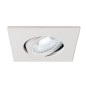 Preview: SLV 1007185 Universal Downlight Abdeckung, für Downlight schwenkbar, eckig, weiss