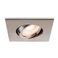 Preview: SLV 1007186 Universal Downlight Abdeckung, für Downlight schwenkbar, eckig, alu