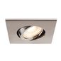 Preview: SLV 1007186 Universal Downlight Abdeckung, für Downlight schwenkbar, eckig, alu