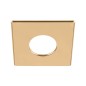 Preview: SLV 1007193 Universal Downlight Abdeckung, für Downlight IP65, eckig, gold matt