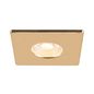 Preview: SLV 1007193 Universal Downlight Abdeckung, für Downlight IP65, eckig, gold matt