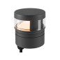 Preview: SLV 1007235 M-POL S LED Polehead 180°, entblendet, Leuchtenkopf, anthrazit, 10W, 700lm, 2700K, DALI