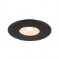 Preview: SLV 1007271 Set aus 12 x 1007095 UNIVERSAL LED Downlight PHASE IP65 38° + 1007096 cover IP65 schwarz R