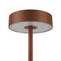 Preview: SLV 1007361 VINOLINA, LED Akku-Tischleuchte IP54, 2700/3000K, TOUCH, rost