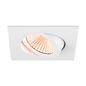 Preview: SLV 1007429 NEW TRIA 68, LED Deckeneinbauleuchte, 1800-3000K, 60°, quadratisch, weiß