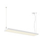 Preview: SLV 1007469 WORKLIGHT PRO 120, LED Pendelleuchte, 120cm, 4000K, DALI, Touch, weiß