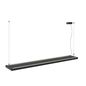 Preview: SLV 1007471 WORKLIGHT PRO 150, LED Pendelleuchte, 150cm, 4000K, DALI, Touch, schwarz
