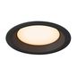 Preview: SLV 1007483 LED Downlight V 150, leicht versenkte Abdeckung schwarz
