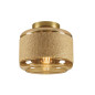 Preview: SLV 1007592 PANTILO ROPE 19, Wand-Deckenaufbauleuchte, zylindrisch, E27 gold