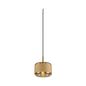 Preview: SLV 1007597 PANTILO ROPE 19, Pendelleuchte, 250cm, E27, 15W, gold