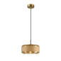 Preview: SLV 1007599 PANTILO ROPE 27, Pendelleuchte, 250cm, E27, 15W, gold