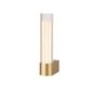 Preview: SLV 1007612 LYGANT single, LED Wandaufbauleuchte, 3000K, 8W, messing