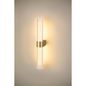 Preview: SLV 1007616 LYGANT double, LED Wandaufbauleuchte, 3000K, 11W, messing