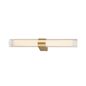 Preview: SLV 1007616 LYGANT double, LED Wandaufbauleuchte, 3000K, 11W, messing
