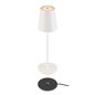 Preview: SLV 1007692 VINOLINA TWO, LED Akku-Tischleuchte IP65, 2200/2700/3000K, TOUCH, weiß