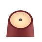 Preview: SLV 1007694 VINOLINA TWO, LED Akku-Tischleuchte IP65, 2200/2700/3000K, TOUCH, rot