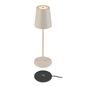 Preview: SLV 1007697 VINOLINA TWO, LED Akku-Tischleuchte IP65, 2200/2700/3000K, TOUCH, beige