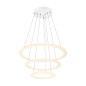 Preview: SLV 1007702 ONE FLAT, LED Pendelleuchte, triple, 300cm, 2700/3000K, DALI 2, Touch, weiß