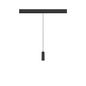 Preview: SLV 1007749 LALU, LED Pendelleuchte, 48V, Base, Mix&Match, 150cm, 8W, 3000K, DALI, schwarz